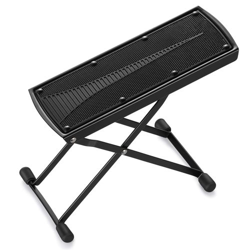 Pédale Repose-Pieds Pour Guitare,Coussinet En Caoutchouc Antidérapant En Métal,Pliable Et Réglable,Hauteur 4/6 Positions,Pour Accessoires De Guitare - Type 6th Gear