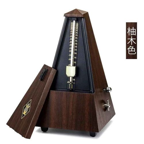 Metronome Mécanique Professionnel De Haute Précision Pour Jepiano,Style Vintage Antique,Pièces Et Accessoires,3 Couleurs - Type Tower Teak
