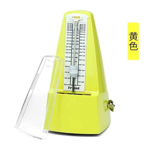 Metronome Mécanique Professionnel De Haute Précision Pour Jepiano,Style Vintage Antique,Pièces Et Accessoires,3 Couleurs - Type Basic Yellow