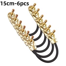 Miwayer 3/6 Pièces Câbles De Raccordement De Guitare 1/4 Pédales D'effet De Guitare Câble Prise À Angle Droit Accessoires D'instruments De Guitare - Type 15cm-6pcs