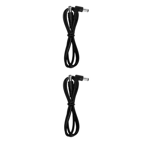 Cordon D'alimentation Dc 5.5x2.1mm Câbles De Pédale De Guitare Accessoires De Guitares Électriques - Type 2 Pcs