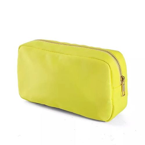S/M/L/Xl 17 Couleurs Pochette En Nylon Maquillage Sac Cosmétique Fermeture Éclair Articles De Toilette Organisateur Sac Pour Femmes Filles Voyage Cadeau Pochette De Maquillage