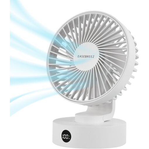 Ventilateur de bureau, Petit ventilateur silencieux, Ventilateur US...