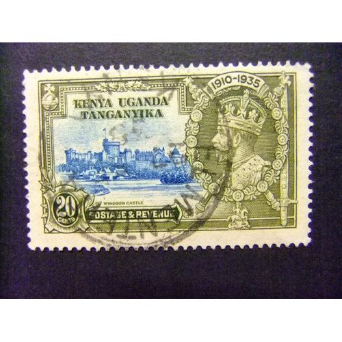 42 Kenya Ouganda Tanganyika 1937 / Couronnement Du Roi George V / Yvert 48 Mh
