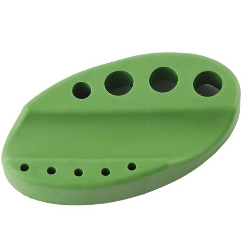 Tatouage Ovale Microblading Pigment Cup Cap Maquillage Permanent Porte-Stylo Étagère Porte-Encre (Vert) 