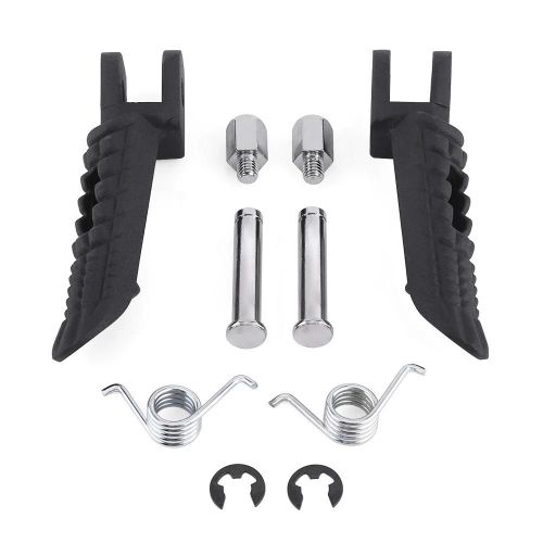 Repose-Pieds Avant Repose-Pieds Pour Suzuki Gsxr600 Gsxr750 Gsxr1000 Noir