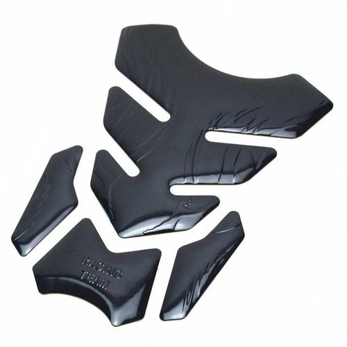 Moto Autocollant Gaz Huile Réservoir Réservoir De Carburant Tampon Protecteur Cas Autocollant Pour Kawasaki Yamaha Toyota Noir