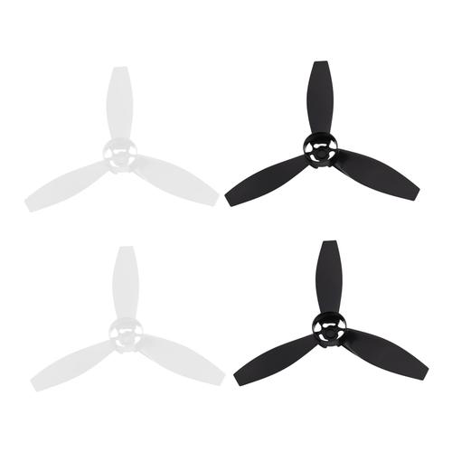 4 Hélices Accessoires Lames De Pièces De Rechange Pour Parrot Bebop 2 Drone Noir Blanc-Générique