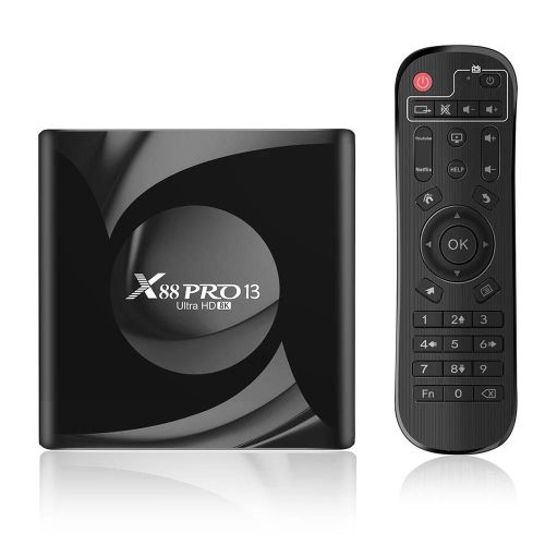 Androids 13 Low Latency Smarts TV Box Lecteur multimédia haute définition pour la chambre à la maison 4G 64G,AU Plug