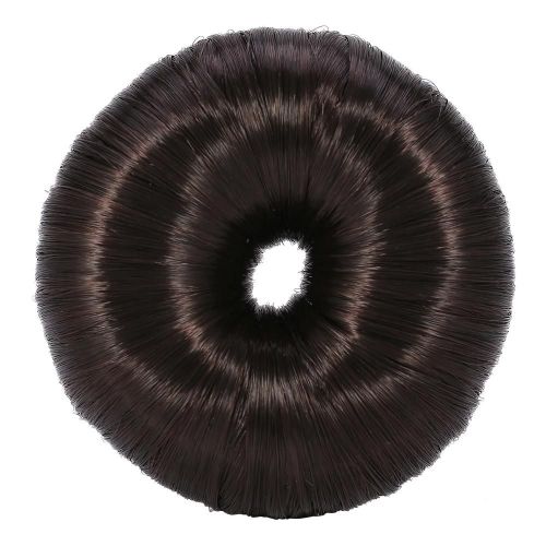 Fille Cheveux Twist Anneau Shaper Maker Ancien Été Styler Bande Outil Styling Accessoire Café Foncé