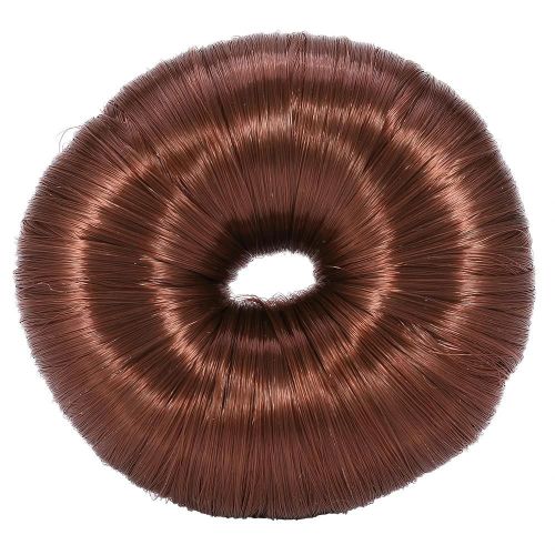 Hair Twist Ring Shaper Maker Ancien Styler D'été Bande Outil Accessoire De Style Brun Rougeâtre 