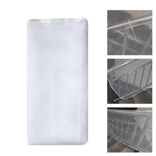 Filet De Sécurité Pour Enfants Rail Patios Balcon Rampe Escalier Filet De Sécurité Pour Enfants Jouets Animaux De Compagnie Blanc