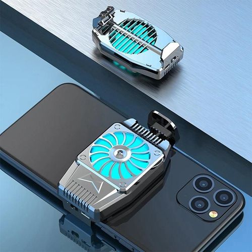 Téléphone portable radiateur sans fil téléphone pince refroidisseur ventilateur portable rechargeable pour Android IOS 300 MAh Nouveau
