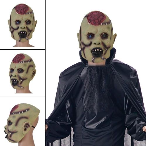 1pc Latex Horreur Effrayant Masque Facial Pour Cosplay Déguisements Fête D'halloween