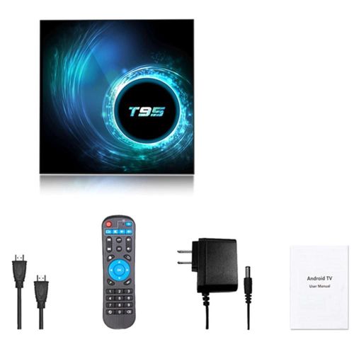 Androids 10 WIFI Smarts Set-Top Box Puissant Lecteur de médias Boîtier TV Pour Jeu de télévision 2G 16G,prise UK