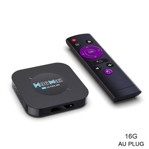 Forme carrée Androids 11 TV Box Multi-purpose Medias Player TV Box pour la maison chambre AU Plug,2G16G