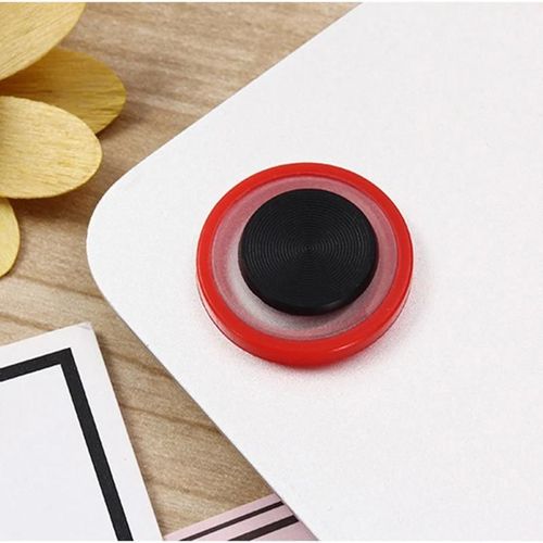 Rond Jeu Joystick Écran Tactile Contrôleur Anti-Dérapant Pour Téléphone Portable Tablette Rouge