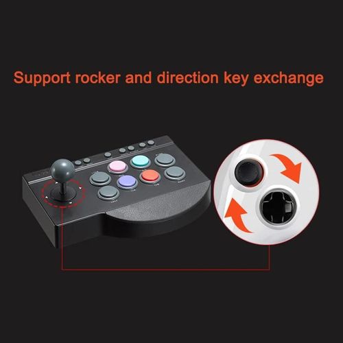 Usb Arcade Fight Stick Pc Street Fighter Arcade Game Fighting Joystick Controller Pour Ps3 Ps4 Xbox One Switch Nouveau