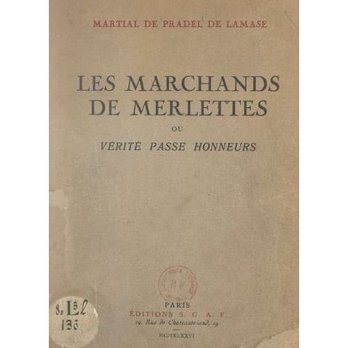 Les Marchands De Merlettes
