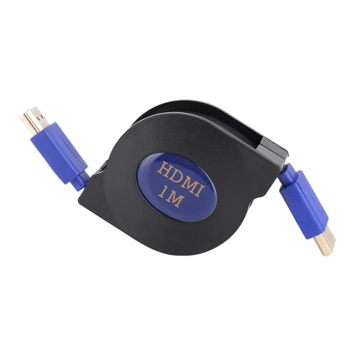 3 en 1Câble HDMI rétractable haute vitesse plus adaptateur Mini & Micro HDMI pour tablette PC TV (1m)