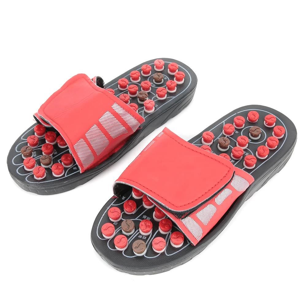 Unisexe Réglable Pied Massage Pantoufle Pied Acupoint Stimuler Pant...