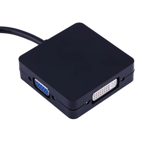 Câble audio pour MacBook Pro Câble adaptateur Thunderbolt Mini DP Mini Displayport vers HDMI DVI VGA