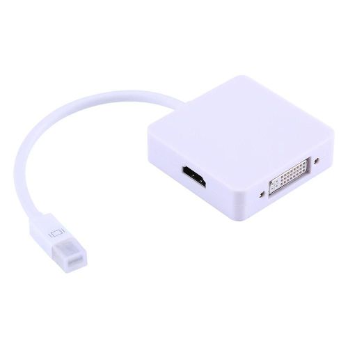 Câble adaptateur Thunderbolt Mini Display Port vers HDMI DVI VGA pour Mac Book Air Pro