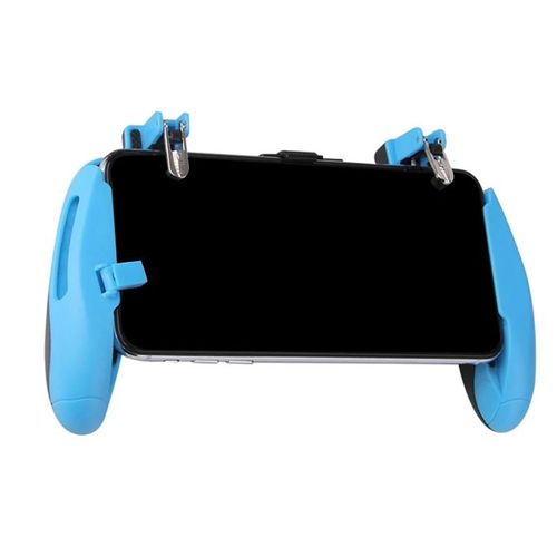 Contrôleur De Jeu Mobile Contrôleur Sensible Joysticks Support Télescopique Pour Téléphone Intelligent Bleu