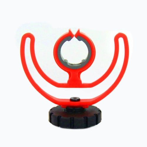 Supports de microphone pour petit microphone de 2 cm de diamètre Supports de conception absorbant les chocs pour la diffusion en direct et l'interview rouge