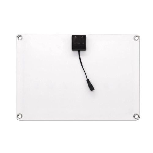 Panneau Solaire 15w 12v / 5v Polysilicium Double Port Usb Pour Chargeurs De Téléphone Portable De Batterie