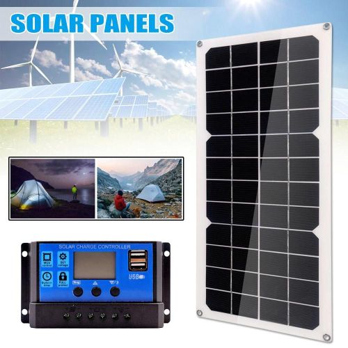 Panneau Solaire 10w Silicium Monocristallin Double Port Usb Pour Chargeurs De Téléphone Portable De Batterie