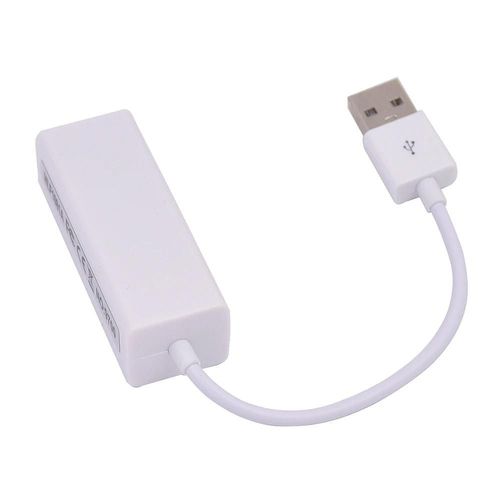 Adaptateur USB 2.0 vers RJ45 Ethernet Lan 10/100Mbps Adaptateurs de réseaux rapides pour Win 7/8/10
