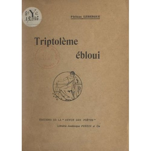 Triptolème Ébloui