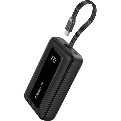 Lbgwp60-Zolo Power Bank,Batterie Externe Haute Vitesse 10 000 Mah 30 W,Câble Usb-C Intégré,1 Port Usb-C,1 Port Usb-A,Pour Iphone 16/16 Pro/16 Pro Max/16 Plus,Macbook,Galaxy,Et Autres