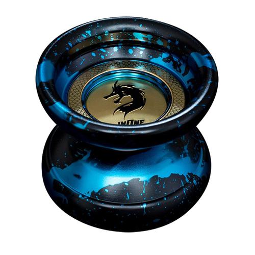 Yoyo Professionnel En Alliage De Papillon Yoyo Réactif Yoyo 10 À Roulement À Billes Pour Joueur Avancé Avec 10 Cordes