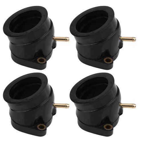 4pcs Moto Carburateur Carburateur Admission Col De Soufflet Pour Yamaha Fzs1000 Fz-1 Fazer