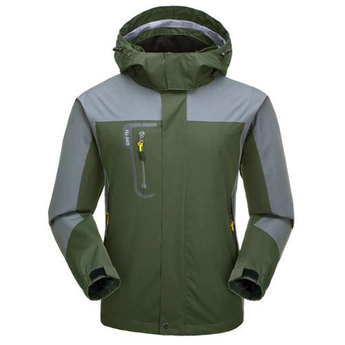 Grande Veste Unie En Plein Air Pour Les Hommes Femmes Doux À Manches Longues Vêtements Décontractés Manteau Pour Les Rencontres En Plein Air Marche Militaire Vert Dhgb Modèle Pour Hommes,L