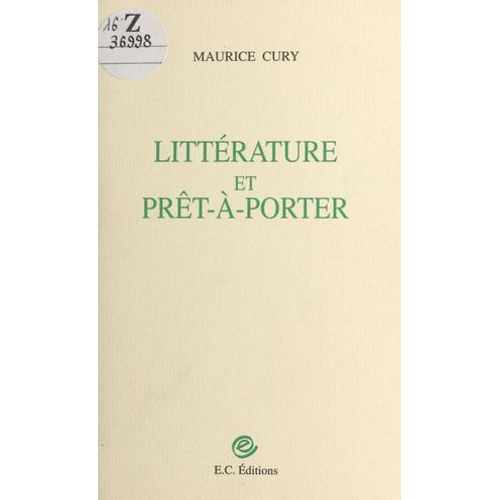 Littérature Et Prêt-À-Porter