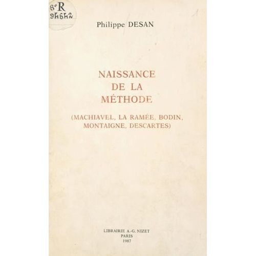 Naissance De La Méthode