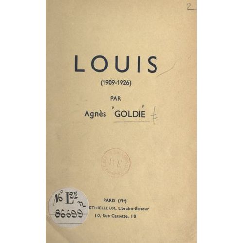 Louis (1909-1926)
