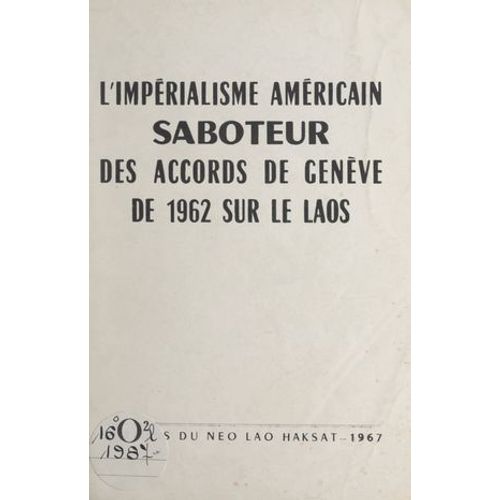 Memorandum Du Comité Central Du Neo Lao Haksat