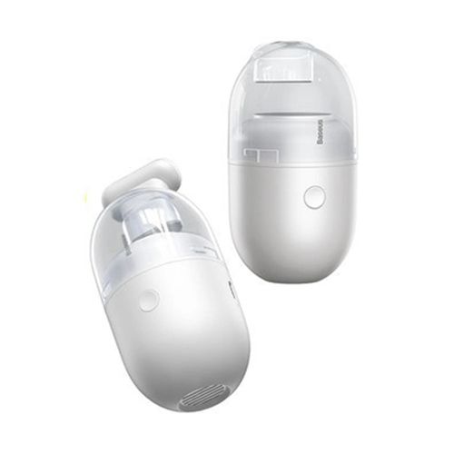 Mini Aspirateur De Voiture Nettoyeur Automatique À Main Sans Fil Pour La Maison Table De Bureau Keyborad Nettoyeur D'aspirateur Sans Fil Blanc