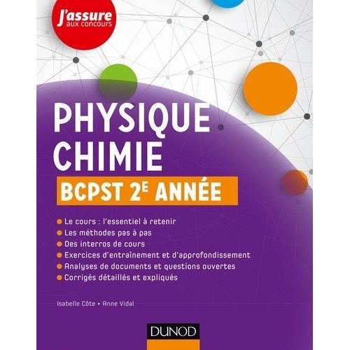 Physique-Chimie Bcpst 2e Année
