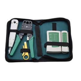 Thernet Network Service Tool Kit Kit De Testeur De Câble Kit De Combinaison De 5 Pièces Pour Rj11 Rj45