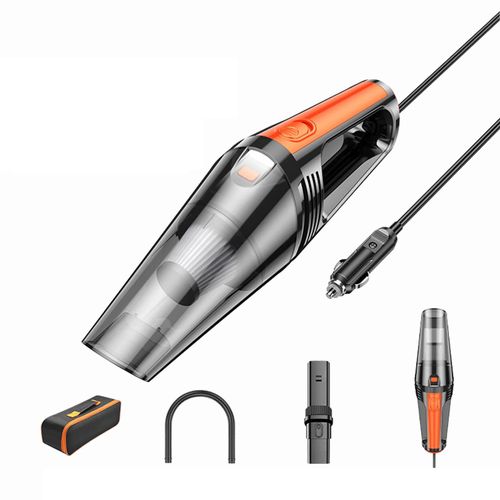 Aspirateur De Voiture Filaire Humide Sec Aspirateur À Double Usage Sac De Rangement De Fournitures De Nettoyage Automatique