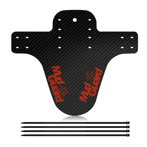 Vélo Garde-Boue Vélo De Montagne Garde-Boue Vélo Garde-Boue Avant Arrière Compatible Fat Bicycle Dirt Guard Orang Label