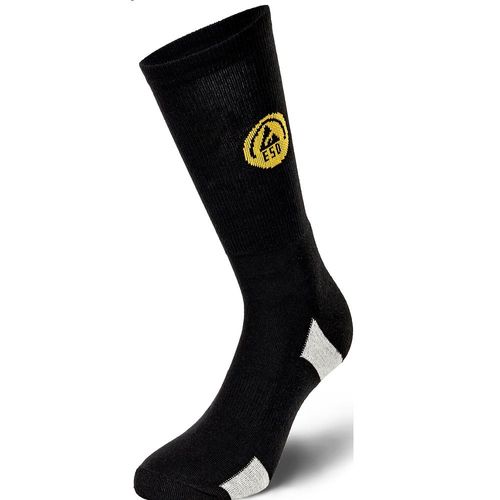 Chaussettes De Travail Albatros Work Esd Noir / Gris 45-47
