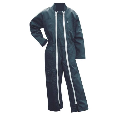 Combinaison de travail enfant double zip POUSSIN LMA Vert 14 ans