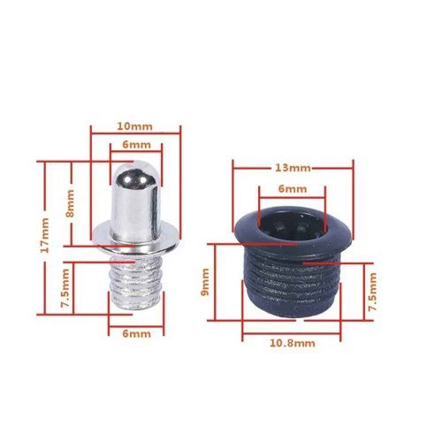 Kit De Chevilles De Gril Pour Haut-Parleur,10 Paires,Jeu De Guides,Boucles,Boutons-Pression,Attaches,Couvercle En Filet,Boucle Pour Haut-Parleur,Accessoires De Bricolage #A