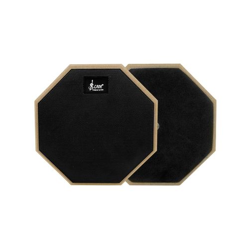 Slade 8/12 Pouces Tambour Muet Pratique Tambour Pad Métronome Pratique Silencieuse Tambour Muet Débutants Accessoires D'instruments De Percussion - Type 8 Inch Black